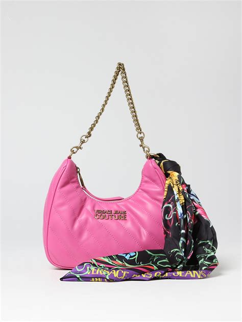 borsa versace jeans rosa|versace jeans black label.